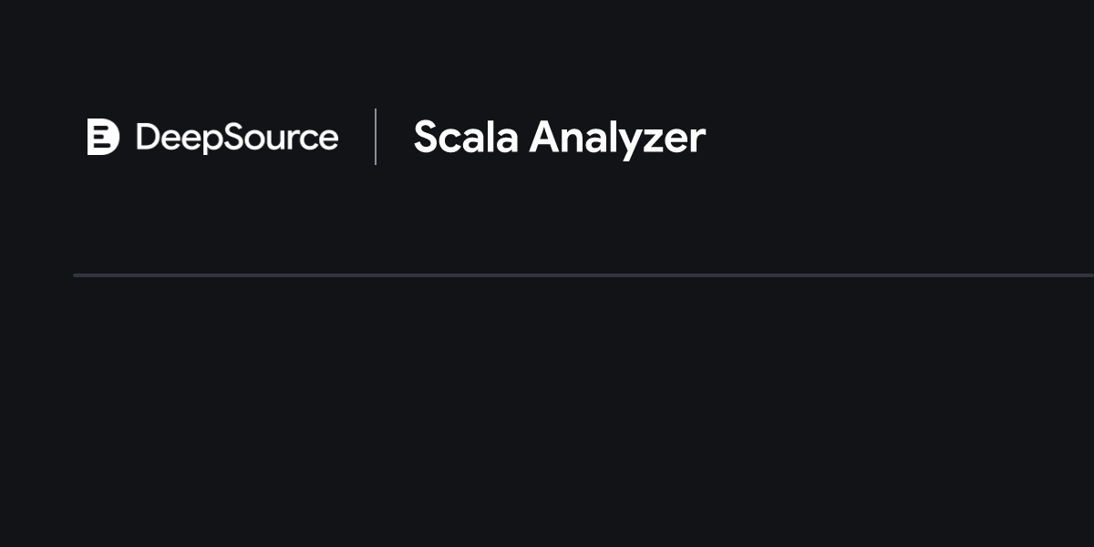 Scala Static Analysis and SAST ・ DeepSource
