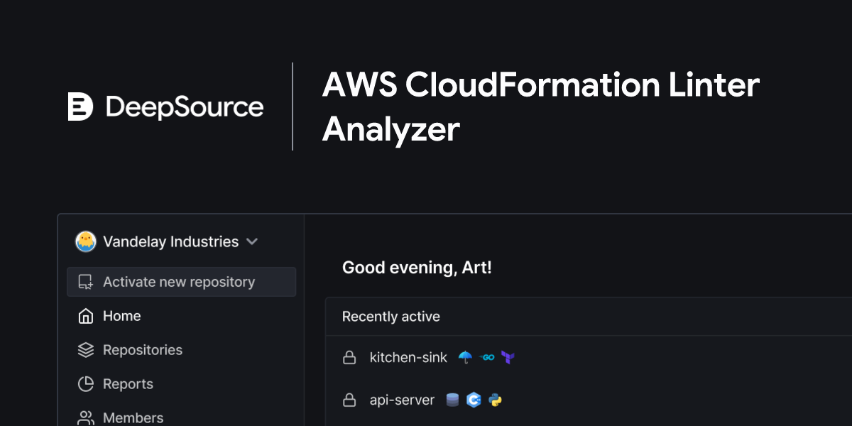 AWS CloudFormation Linter Static Analysis and SAST ・ DeepSource