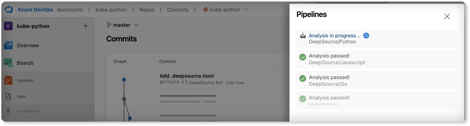 Native integration with Azure Pipelines